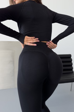 Костюм fitness GARAGE Костюм з рашгардом Чорний