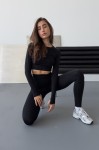 Костюм fitness GARAGE Костюм з рашгардом Чорний