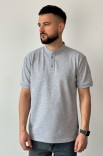 Теніска GARAGE No Limit`s polo Св.Сірий меланж