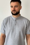 Теніска GARAGE No Limit`s polo Св.Сірий меланж