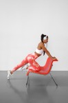 Легінси fitness GARAGE HX Push UP тай дай Оранжевий