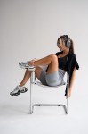 Шорти fitness GARAGE Push UP велосипедки Св.Сірий