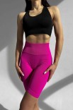 Шорти fitness GARAGE Push UP велосипедки Рожевий