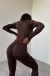Костюм fitness GARAGE Костюм з рашгардом Кавовий