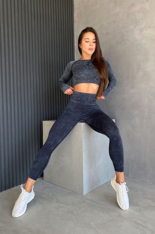 Костюм fitness GARAGE з рашгардом Чорний