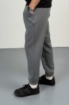 Штани спортивні GARAGE Oversize Essentials Style Basic з начосом Сірий