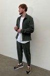 Штани GARAGE банани вельветові Зелений