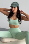 Топ fitness GARAGE відкрита спинка Св.Зелений