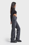 Джинси IT'S BASIC 2478-4w5 14 pantolon straight fit Т.Сірий