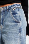Джинси IT'S BASIC 4221-4w5 32 pantolon wide leg Синій