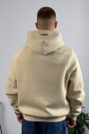 Худі на блискавці GARAGE Oversize Essentials Style Basic з начосом Св.Бежевий