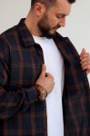 Сорочка GARAGE в клітинку Т.Синій