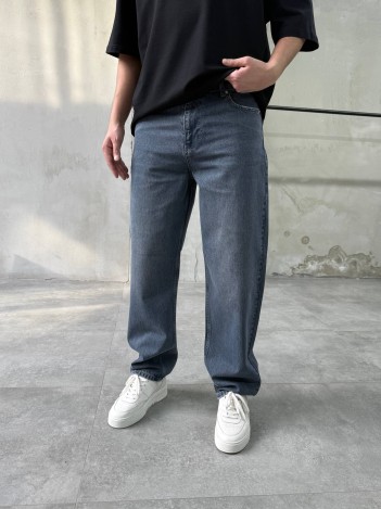 Джинси DIFRANSEL Baggy-fit Брудно-синій