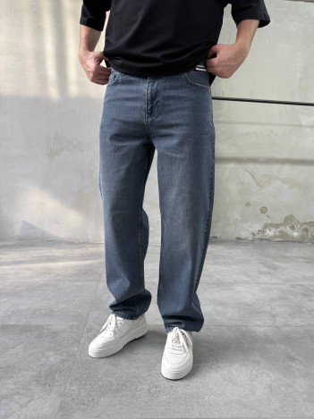 Джинси DIFRANSEL Baggy-fit Брудно-синій
